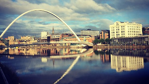 Newcastle - River Tyne - Millenium Bridge