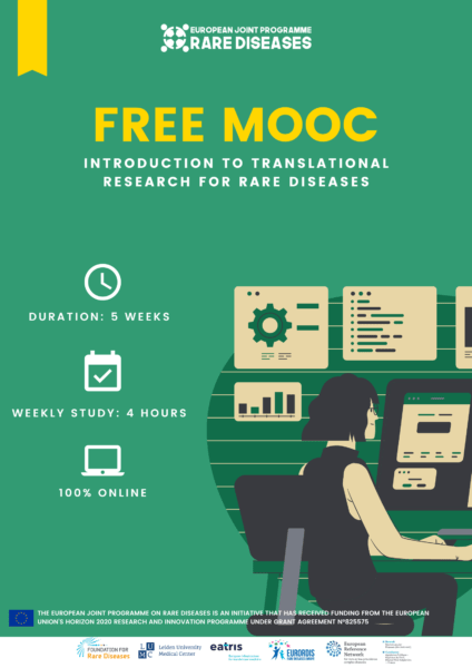 EJPRD : New free MOOC “Introduction to translational research for Rare Diseases”