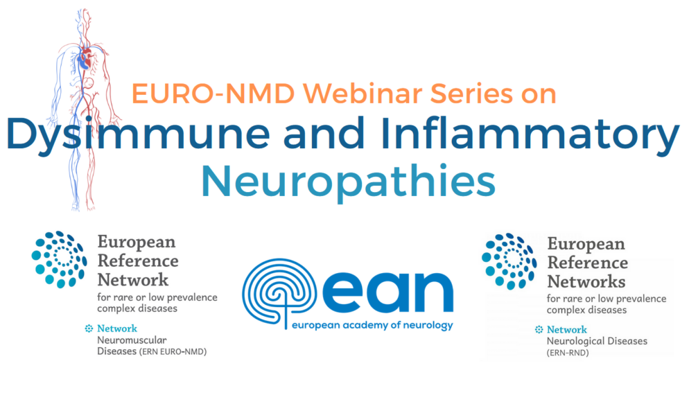 ERN EURO-NMD Webinar Series on Dysimmune and Inflammatory neuropathies_visual2025