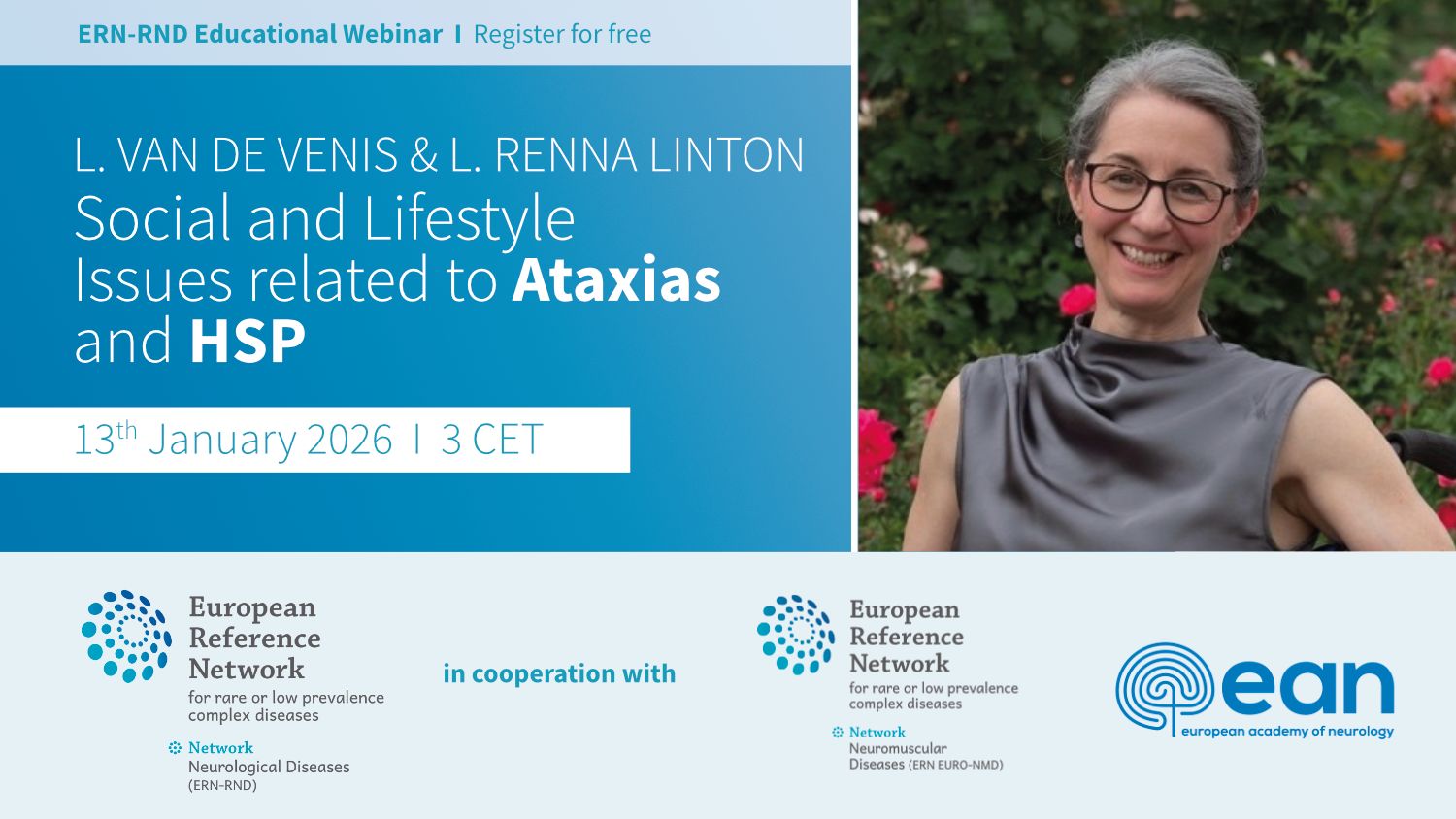 ERN-RND webinar: Social and life style issues related to ataxias and ...